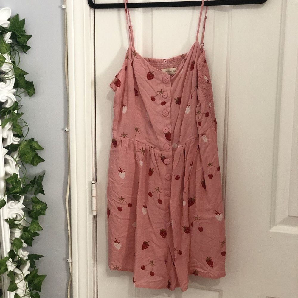 NWT Strawberry Romper